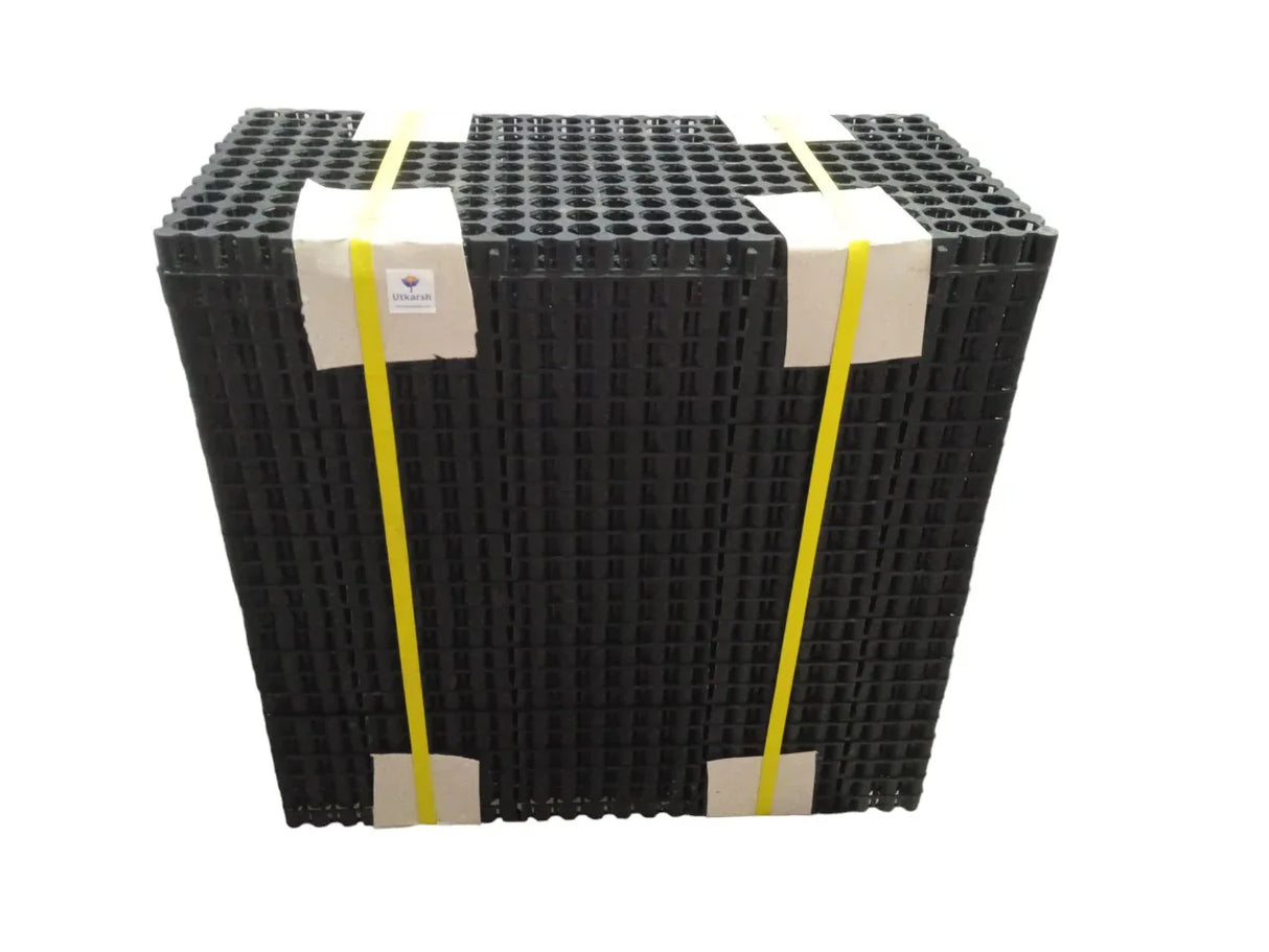 Garden Drainage Cell Mats (Thickness: 20 mm) Terrace, Kitchen, Indoor-Outdoor| Heavy-Duty, Highly Durable Polypropylene Water Drainage Mat - Utkarsh Agrochem Pvt ltd.