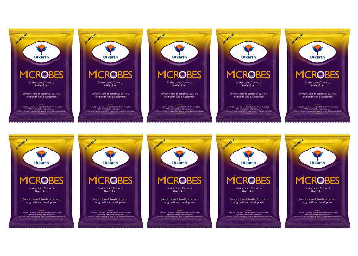 Microbes (Consortia - Azotobacter, Acetobacter, Rhizobium, Phosphorus Solubilizing Bacteria PSB, Potassium Mobilizing Bacteria KMB) - Utkarsh Agrochem Pvt ltd.