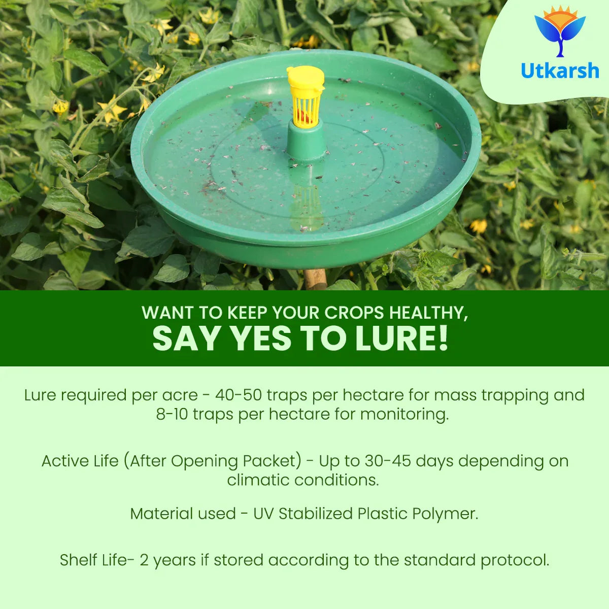 Water Trap - Utkarsh Agrochem Pvt ltd.