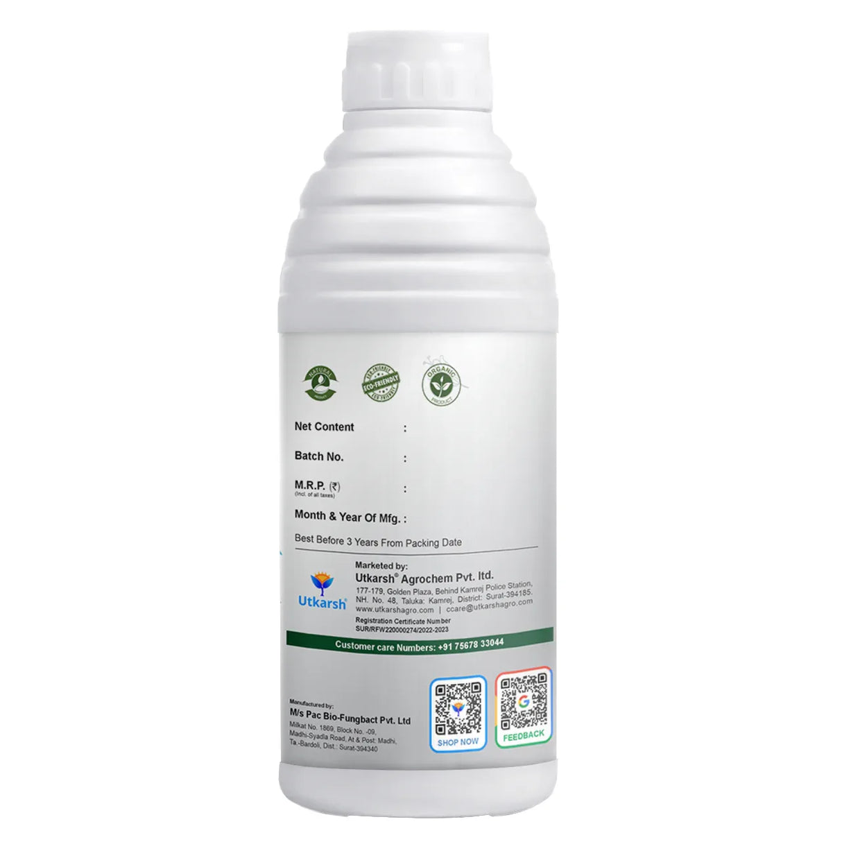 Black Pearl – L (Biologically Activated Humic Acid 12%) Biostimulant - Utkarsh Agrochem Pvt ltd.