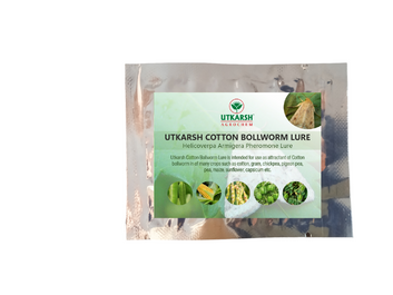 Utkarsh Cotton Bollworm Helicoverpa Armigera Pheromone Lure for Catching Insects/Moth of Green Leaf Cutting Caterpillars