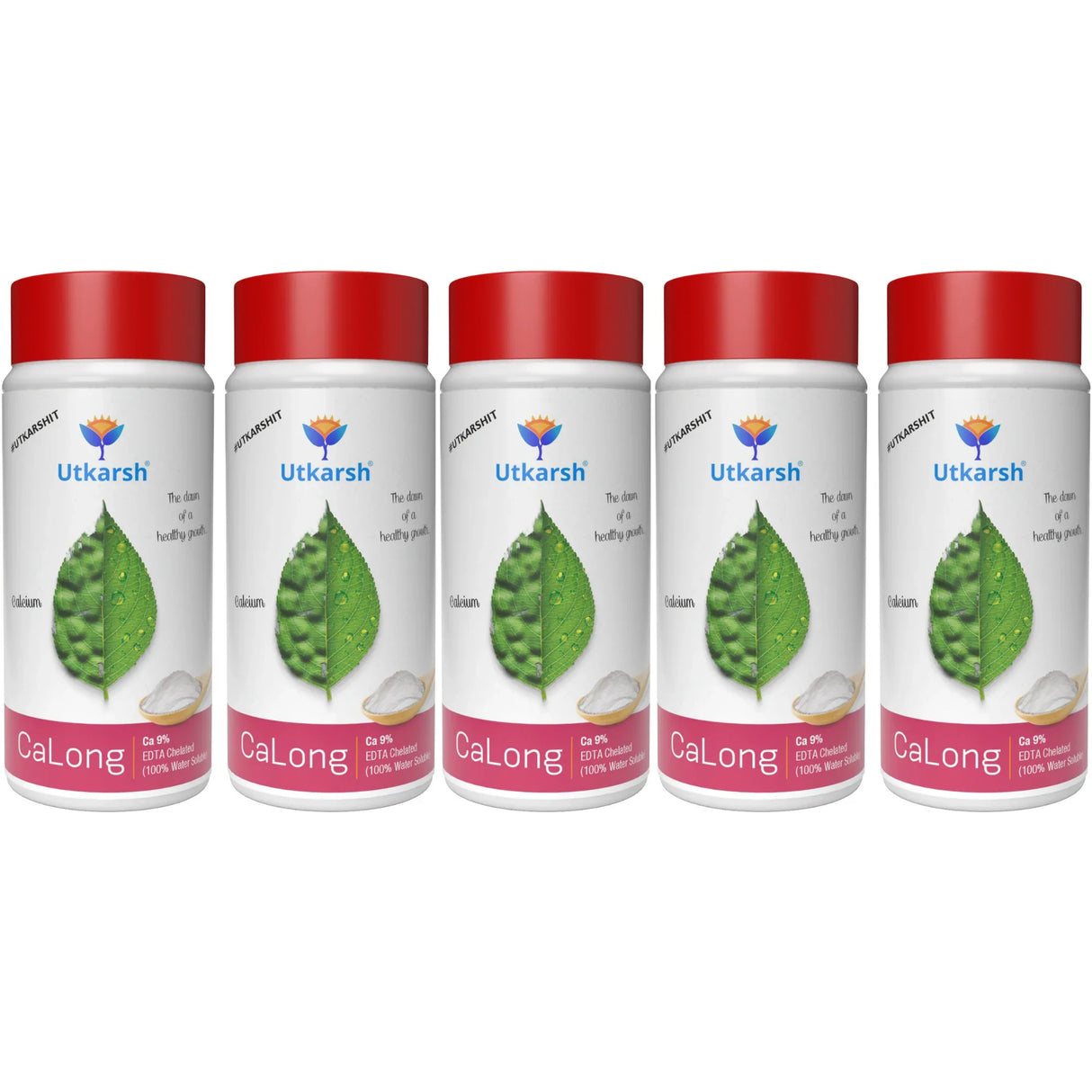 Calcium - 9% EDTA Chelated Micronutrient, 100% Water Soluble Fertilizers for Plants, Enhances Shelf Life of Fruits, Corrects & Prevents Calcium Deficiency | CaLong - Utkarsh Agrochem Pvt ltd.