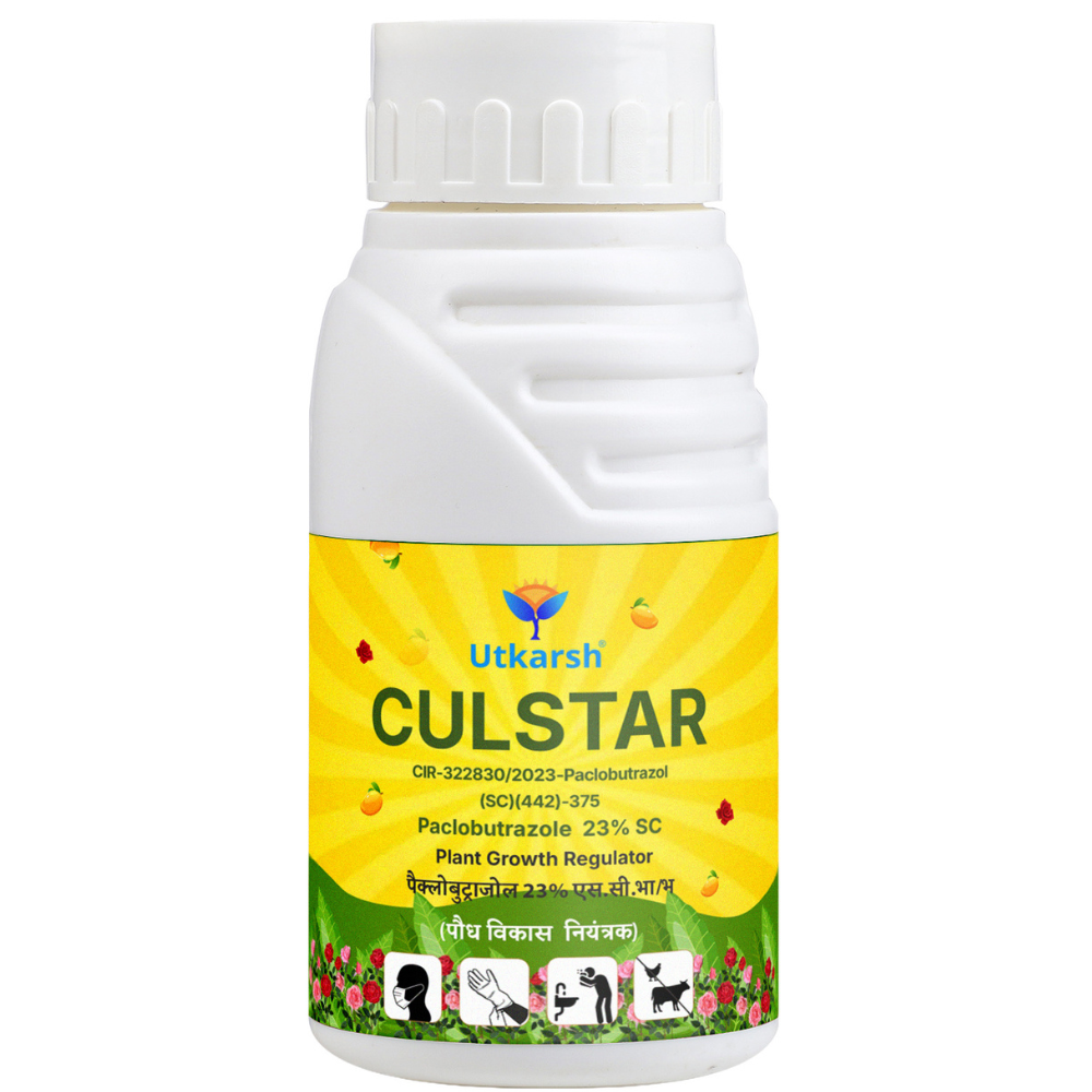 CulStar - Paclobutrazol 23% SC Plant Growth Regulator | Controls Tree Vigor & Enhances Flowering | Improves Yield & Fruit Quality