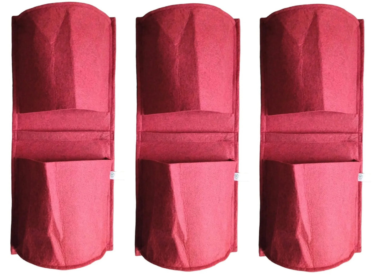 400 GSM Double-Side Balcony Geo Fabric Pocket Growbags - Utkarsh Agrochem Pvt ltd.