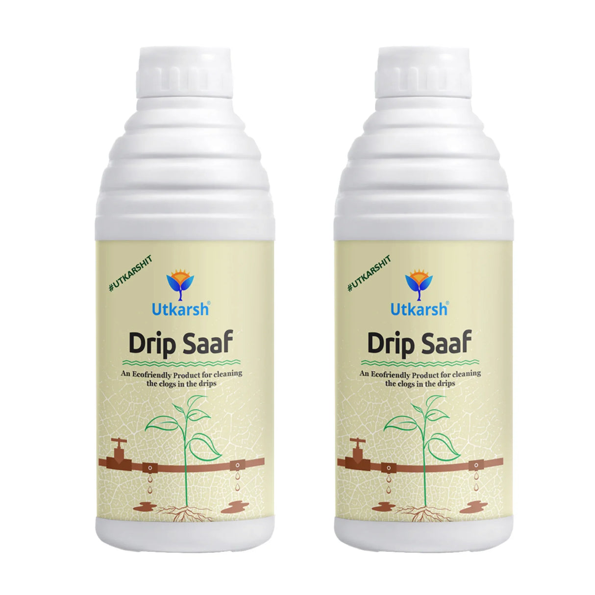 Drip Saaf (Eco-Friendly Product for Cleaning Drip System | Biodegrades Organic Stuffs in the Drips) - Utkarsh Agrochem Pvt ltd.