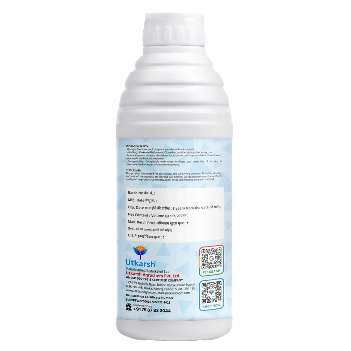 Growth Booster - Liquid Red Seaweed Extract, Plant Growth Promoter, Organic Plant Tonic for Healthy Plants, Strong Roots, More Flowers & High Yield | Indoor & Outdoor Use