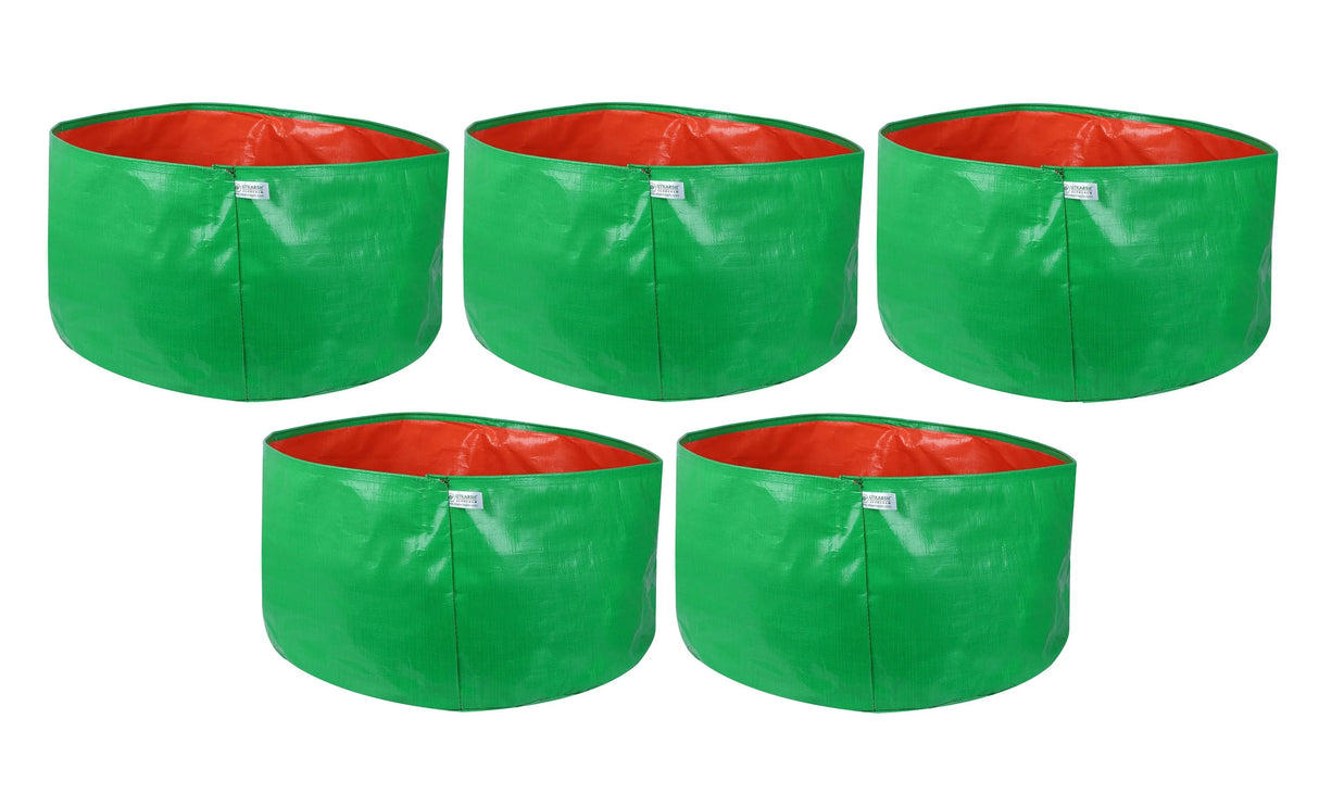 200 GSM Green HDPE Grow Bags- 18 X 12 Inch - Utkarsh Agrochem Pvt ltd.
