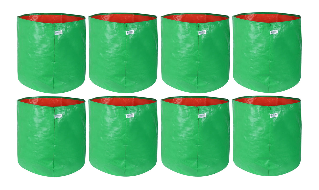 200 GSM Green HDPE Grow Bags- 18 X 18 Inch - Utkarsh Agrochem Pvt ltd.