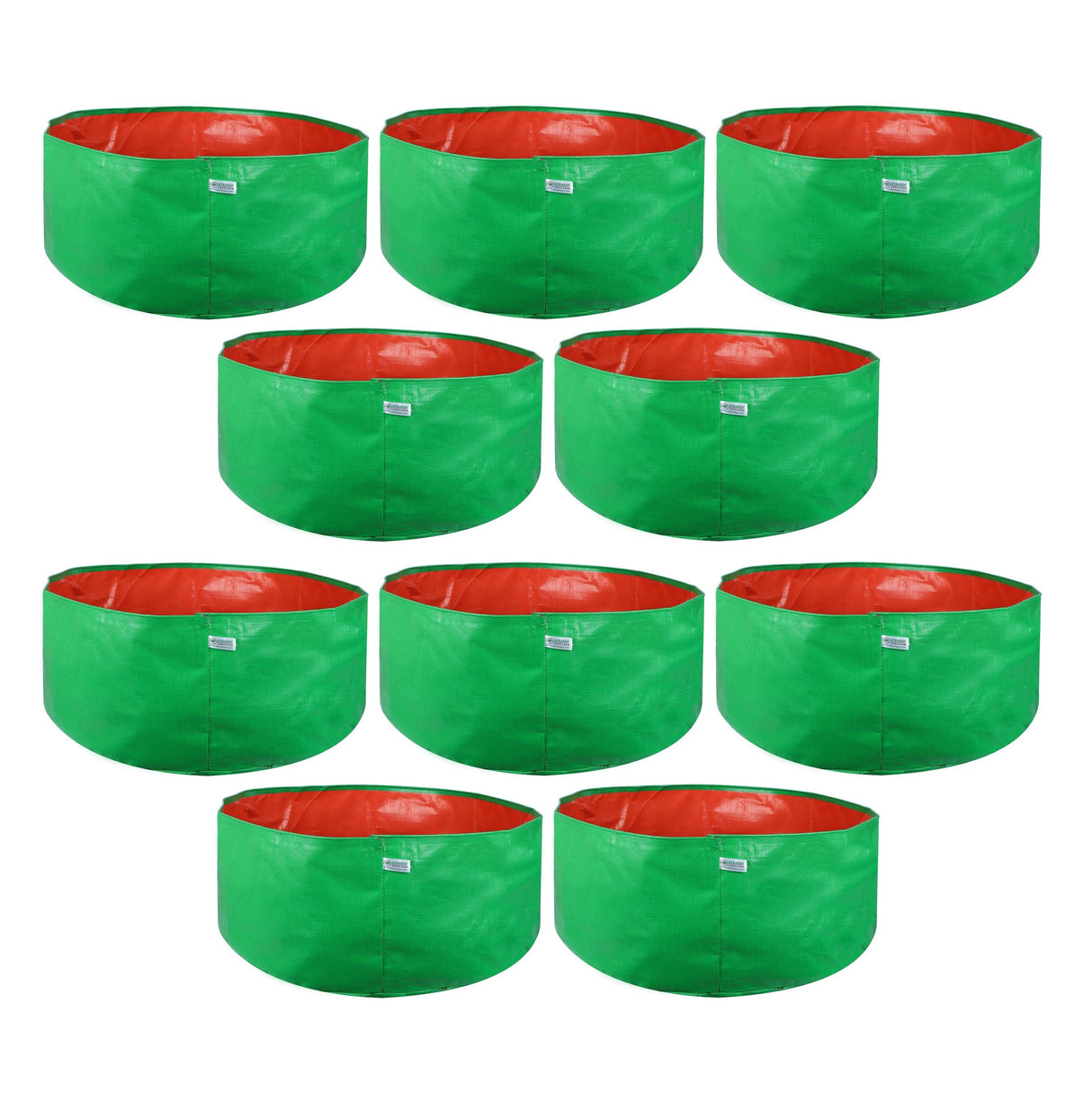 200 GSM Green HDPE Grow Bags- 24 X 12 Inch - Utkarsh Agrochem Pvt ltd.