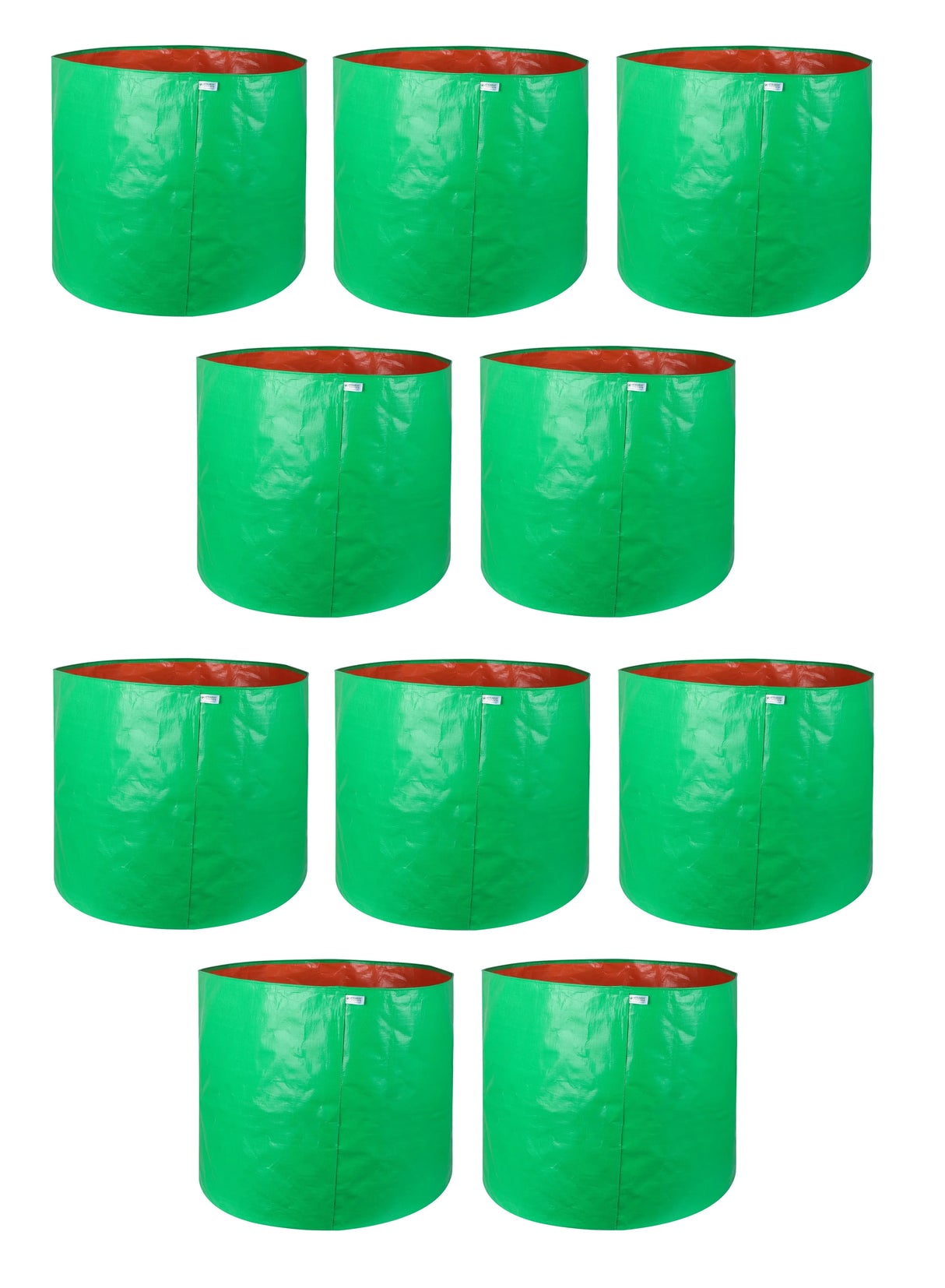 200 GSM Green HDPE Grow Bags- 24 X 24 Inch - Utkarsh Agrochem Pvt ltd.