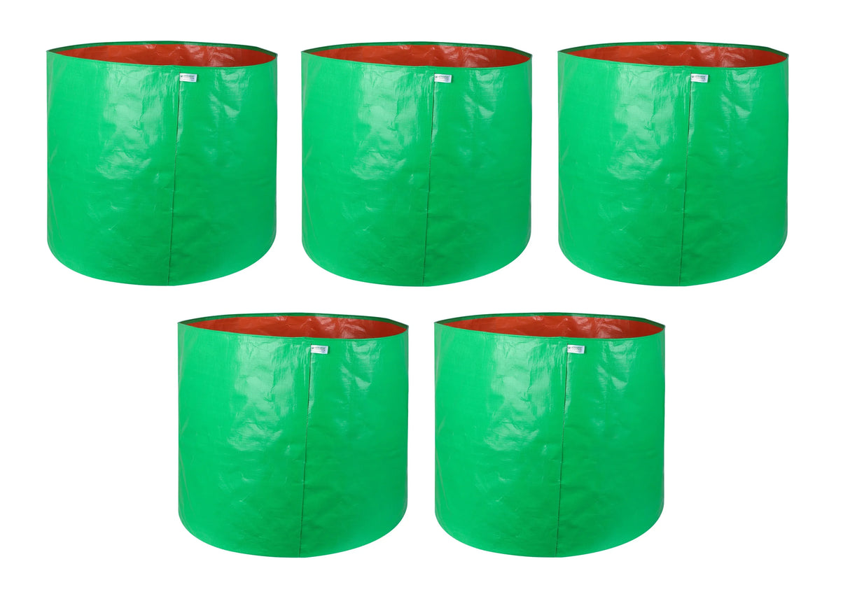 200 GSM Green HDPE Grow Bags- 24 X 24 Inch - Utkarsh Agrochem Pvt ltd.