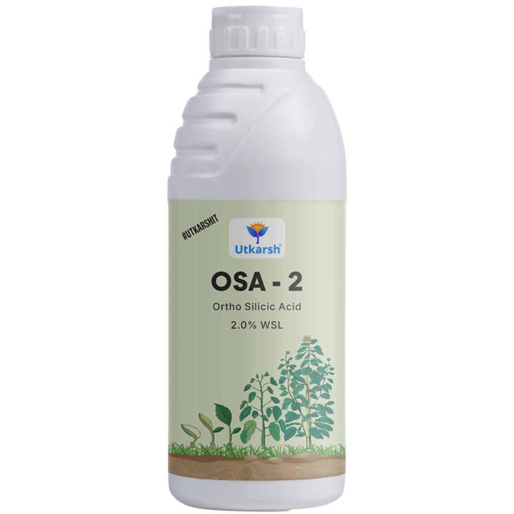 OSA-2 – Orthosilicic Acid 2% w/w Liquid | Silicon Fertilizer for Plants | Improves Plant Strength, Stress Tolerance & Yield