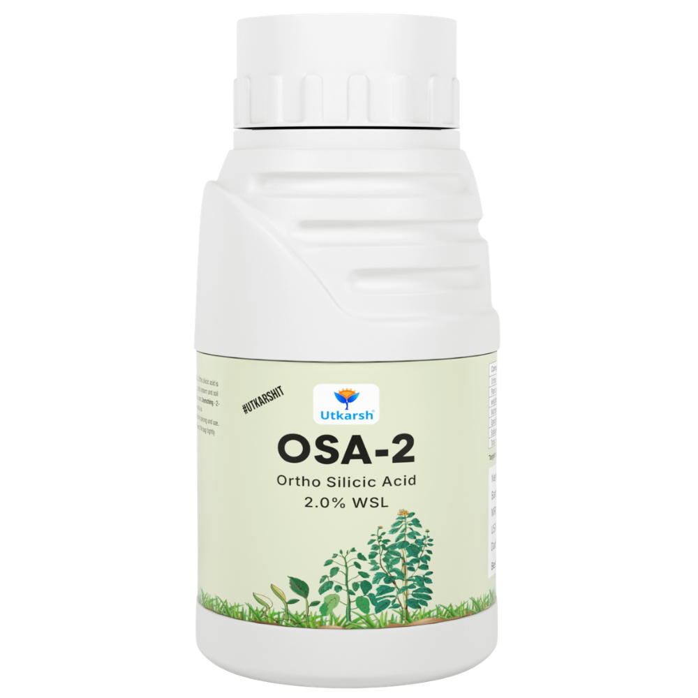OSA-2 – Orthosilicic Acid 2% w/w Liquid | Silicon Fertilizer for Plants | Improves Plant Strength, Stress Tolerance & Yield