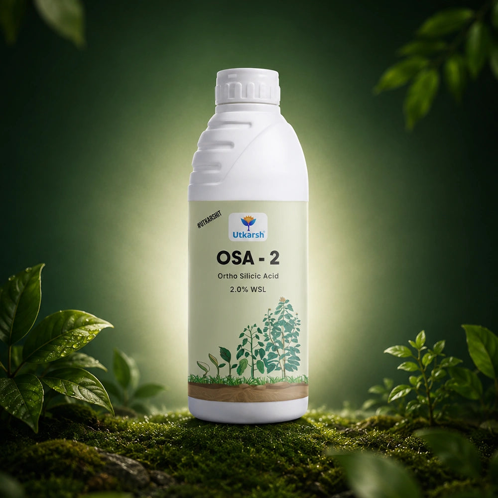 OSA-2 – Orthosilicic Acid 2% w/w Liquid | Silicon Fertilizer for Plants | Improves Plant Strength, Stress Tolerance & Yield