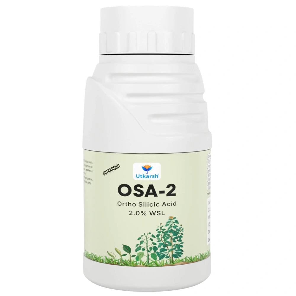 OSA-2 – Orthosilicic Acid 2% w/w Liquid | Silicon Fertilizer for Plants | Improves Plant Strength, Stress Tolerance & Yield