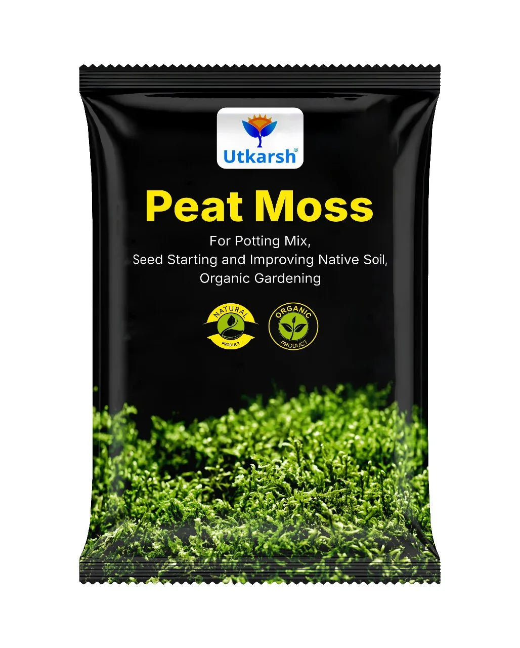 Peat Moss (For Potting Mix, Seed Starting and Improving Native Soil, Organic Gardening) - Utkarsh Agrochem Pvt ltd.