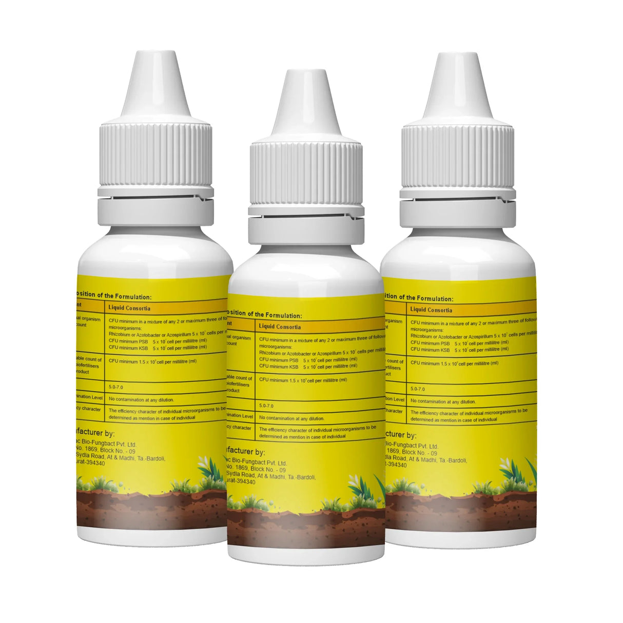 Plant Boost - Liquid Bio Fertilizer, Organic Growth Booster for Faster, Healthier Home Garden Plants, Ideal for Vegetables, Flowers, Herbs & Promotes Healthy Roots (Pack of 3 of 50 ml) - Utkarsh Agrochem Pvt ltd.