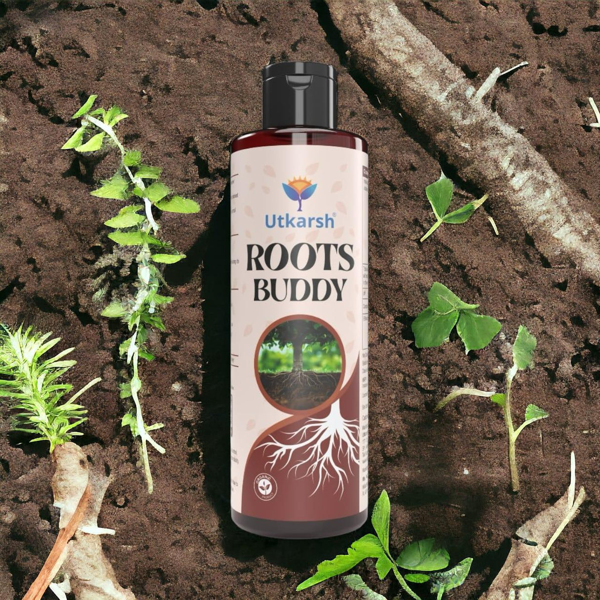 Plant Growth & Nutrition Kit - Promotes Healthy Roots & Robust Growth, Immunity Booster, Organic Liquid Fertilizer & Micronutrients for Home Garden, Indoor & Outdoor Plants - Utkarsh Agrochem Pvt ltd.