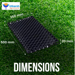 UTKARSH AGROCHEM Drainage Cell Mats and Geo Fabric Cloth