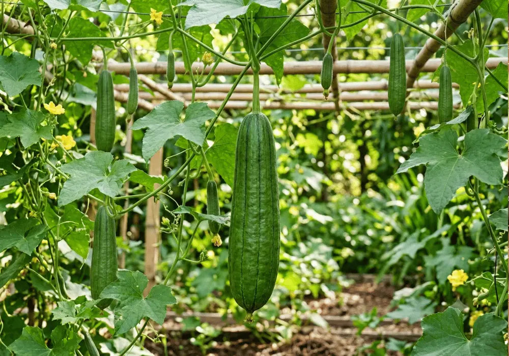 Sponge Gourd - Galka Farming Schedule Utkarsh