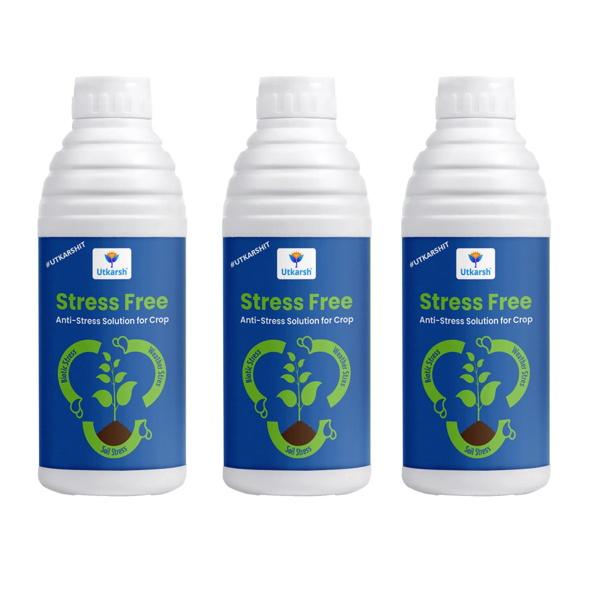 Stress Free (Anti-stress Solution for Crops) Biostimulant - Utkarsh Agrochem Pvt ltd.