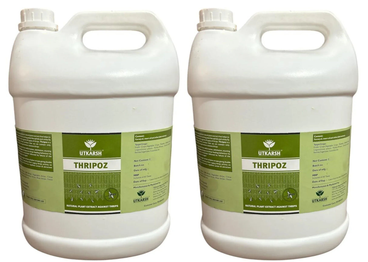 Thripoz | Natural Plants Extract Against Thrips | Natural Plant Protector for Sucking Pests- Aphids and White Fly - Utkarsh Agrochem Pvt ltd.