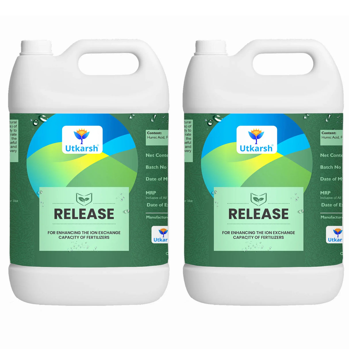 Release (for Enhancing the Ion Exchange Capacity Of Fertilizers) Biostimulant - 20 Litre - Utkarsh Agrochem Pvt ltd.