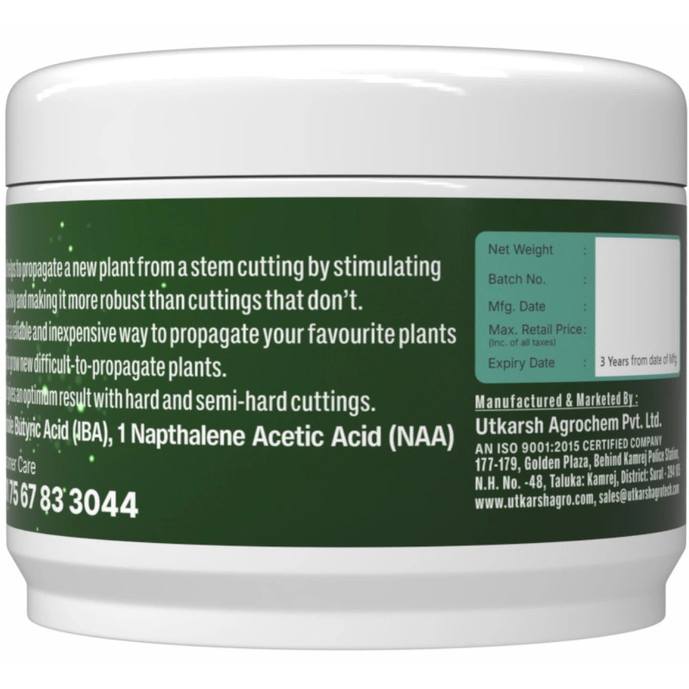 Root Out - Rooting Hormone Powder | Enhances Root Formation of Plant Cuttings | Fast Root Growth Booster | Rooting Powder for Propagation, Grafting, Cloning & Transplant Success