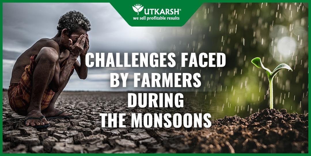 4 Important Challenges faced by farmers during the Monsoons
