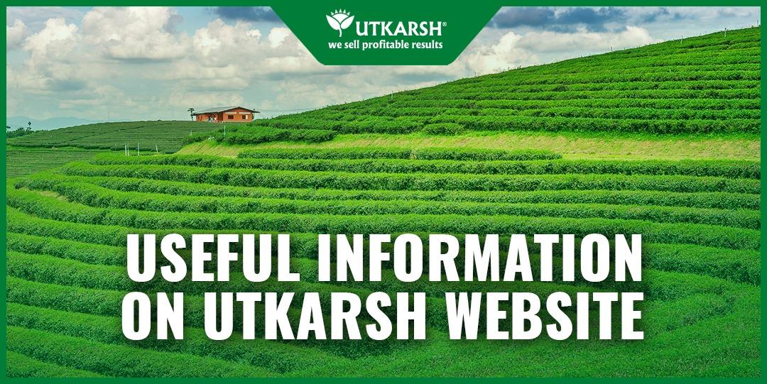 Useful information on Utkarsh Website - Utkarsh Agrochem Pvt ltd. 