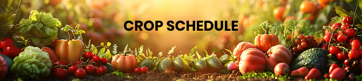 CROP SCHEDULES