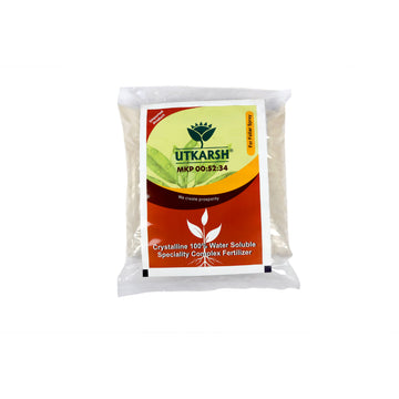 Utkarsh MKP (00:52:34) (Mono Potassium Phosphate) KH2PO4 (100% Water Soluble Complex Fertilizer) (Foliar Spray Nutrition), 25 Kg Pack