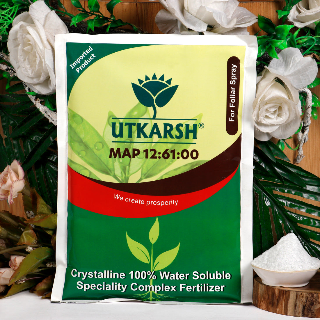 MAP (NPK 12 61 00) (Mono Ammonium Phosphate - (NH4)H2PO4)