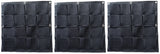 400 GSM Dark Grey Hanging Geotextile Growbag with 16 Roomy Pockets - Utkarsh Agrochem Pvt ltd. 