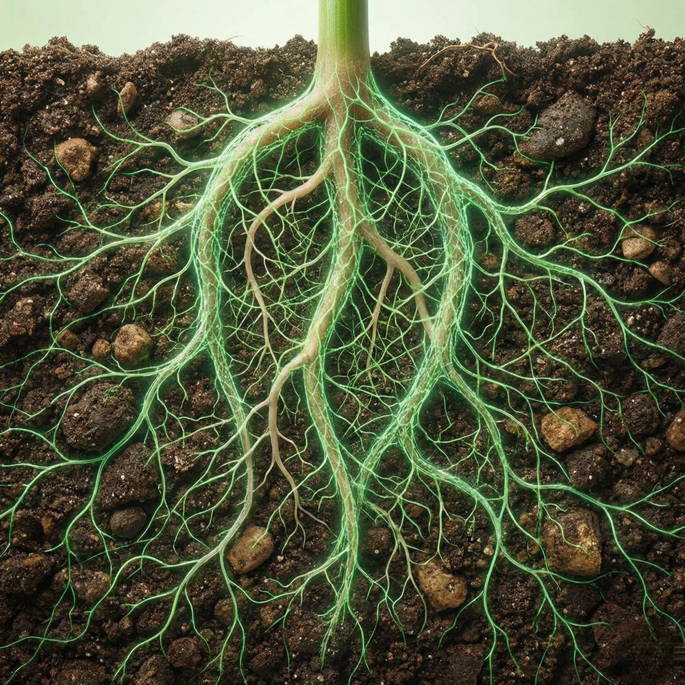 <strong> </strong>Root protection & soil colonization
