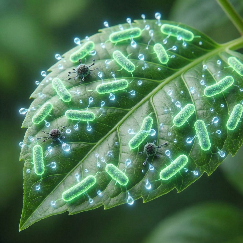 Antibiotic production & foliar protection
