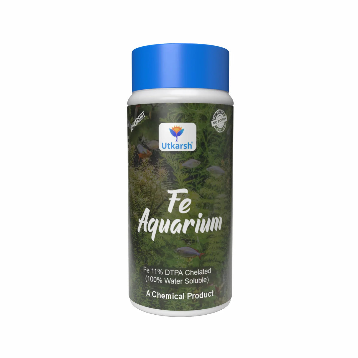 Fe-Aquarium (Fe - 11% DTPA Chelated 100% Water Soluble Aquarium Chemical) - Utkarsh Agrochem Pvt ltd. 
