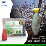 Cotton Bollworm Lure with Funnel Trap - Utkarsh Agrochem Pvt ltd. 