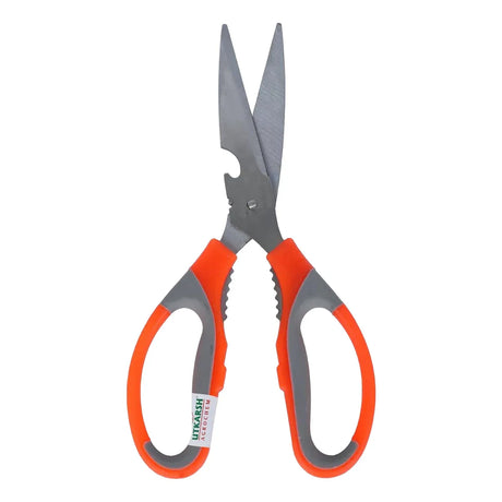 Garden Scissors | Heavy Duty Steel Scissors for Plant Cutting, Pruning, Thinning, and Harvesting | Multifunction Professional Indoor/Outdoor Gardening Scissors | Kitchen Scissors - Utkarsh Agrochem Pvt ltd. 