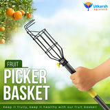 Small Fruit Picker Basket- 1 Pc - Utkarsh Agrochem Pvt ltd. 