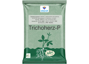 Trichoderma Harzianum 1% WP 2 x 10^6 CFU/gm min. Bio Fungicides for Plants, Crops and Home Gardening - Trichoherz-P - Utkarsh Agrochem Pvt ltd. 