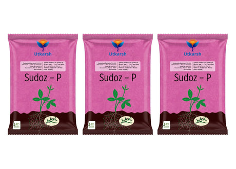 Pseudomonas Fluorescens 1.0% W.P. CFU Count: 1 x 10^8 / gm. min. Bio Fungicides for Plants, Crops and Home Gardening - Sudoz-P - Utkarsh Agrochem Pvt ltd. 