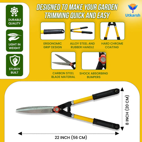 Premium Hedge Shears- 1 Pc - Utkarsh Agrochem Pvt ltd. 