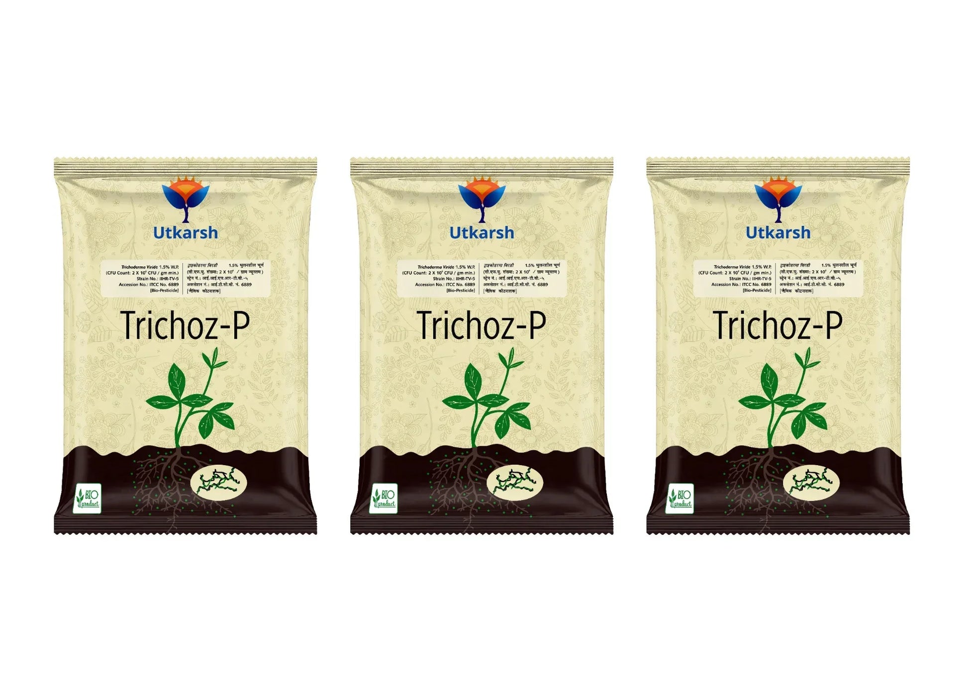 Trichoderma Viride x 10^6 CFU/gm Bio Fungicide for P
