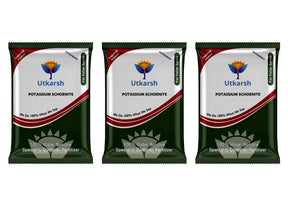 Potassium Schoenite, NPK 00 00 23 Fertilizers for Plants Growth & Home Garden | 100% Water Soluble Powder, Supplement for Fruits & Crops Yields - Utkarsh Agrochem Pvt ltd. 