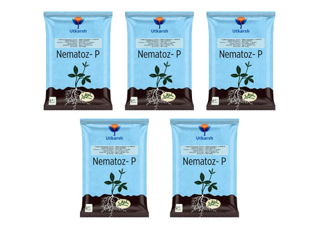 Verticillium Chlamydosporium | Pochonia Chlamydosporia 1.0% W.P 2 x 10^6 CFU/gm min. Bio Nematicides for Plants, Crops and Home Gardening - Nematoz-P - Utkarsh Agrochem Pvt ltd. 