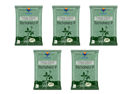 Trichoderma Harzianum 1% WP 2 x 10^6 CFU/gm min. Bio Fungicides for Plants, Crops and Home Gardening - Trichoherz-P - Utkarsh Agrochem Pvt ltd. 