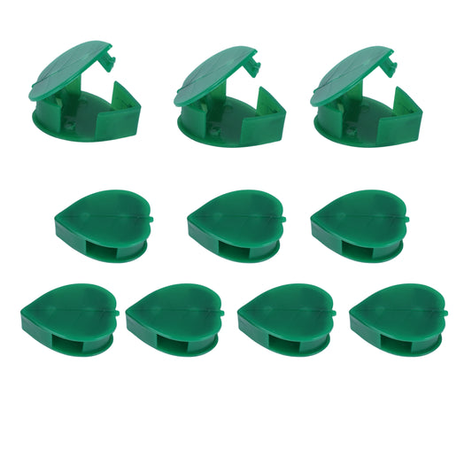 Leaf Shape Plant Organizer Clips- 10 Pc