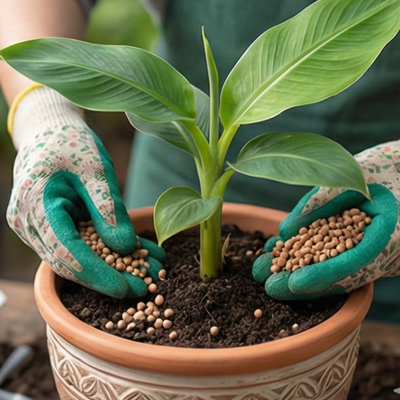 For regular maintenance of potted plants