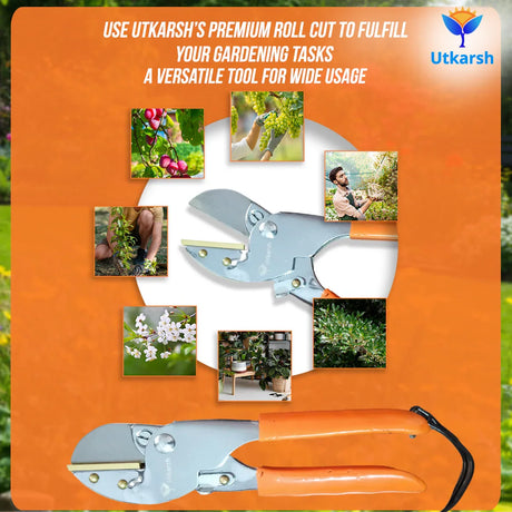 Premium Roll Cut Secateurs- 1 Pc - Utkarsh Agrochem Pvt ltd. 